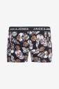 Jack & Jones Junior   Boksershorts Jacraul Skulls Trunks 3 pakning   Svart