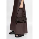 ROTATE Suede Knot Strap Bag   Brown   ONE SIZE