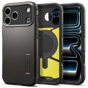 Spigen Tough Armor T Mobildeksel MagSafe Gunmetal for iPhone 17/18 Pro Max