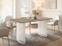 Mirion Spisebord uttrekkbart 160-236 cm - beige / lysebrun