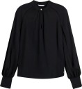 Tommy Hilfiger Fem Fluid Ls Blouse   BLACK   40
