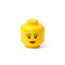 Lego LEGO oppbevaringshode   liten størrelse jente 5006259
