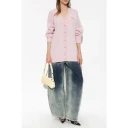 Diesel Dame Strikkevarer Rosa L,