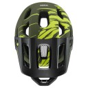 Uvex Hjelm React Junior Fullface Dark Olive Matt - 52-56cm - 52-56cm