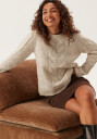 Pieces Pcnina Ls O neck Knit