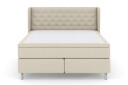Select No 5 Komplett Sengepakke 210x210 Fast Watergel Beige/Metallben