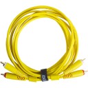 UDG Gear Lydkabel 2x Rca - 2x Rca Yellow 3m