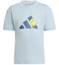 Adidas Performance T skjorte/Gensebukser Blå/Gul m. Smileys Performance 4 år 104 Shorts