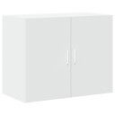  Veggskap hvit 80x42,5x64 cm konstruert tre
