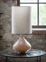 Flavia lampe 70 cm fot sand skjerm 30x40 cm Milano tostada
