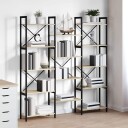  Bokhylle Sonoma eik 156 x 25 x 167.5 cm Konstruert tre