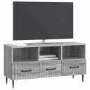  TV skap med skuff Grå sonoma 102 x 34,5 x 50 cm Konstruert tre