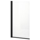 Vikingbad Liam vegg H150cm Klart Glass Sølv / 70cm VB 003238 01