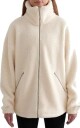 Aim'n Jakke Pile Jacket Hvit