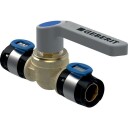 FLOWFIT kugleventil 16mm m/greb blyfri siliciumbronze