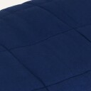 Vidaxl Vektdyne blå 150x200 cm 7 kg stoff
