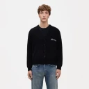 Flâneur Herre Strikkevarer Svart M,