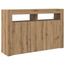  Serviesskap artisan eik 116 x 30 x 75 cm Konstruert tre