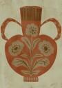Rustic Floral Vase Plakat / 21x30