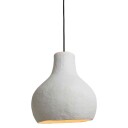 Krokus Taklampe 29 x 30 cm Bomull Hvit