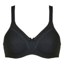 NATURANA BH Cotton Soft Bra Svart bomull D 75 Dame
