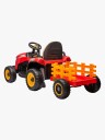 Alex"s Garage Eltraktor Med Tilhenger Rød