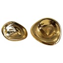 Hein Studio Ripple no. 01 liten knopp Brass