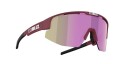 Bliz Matrix Small Matt Wine Red, Brown With Rose Multi