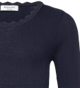 Rosemunde Kids Rkbalta Modal Ls Lace T-Shirt Navy 176