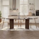 Dano Spisebord Oval 200 cm - Valnøtt