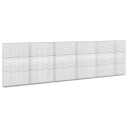 vidaXL Gabion med 3,5 mm wire og 5x2,5 cm nett 550x20x150 cm