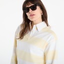 Calvin Klein Jeans Ls Varsity Stripe Mini Polo Dres Yellow L