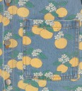 Tiny Cottons Kjole   Oranges   Light Vask Denim   Tiny Cottons   8 år 128   Kjole Blå Gul