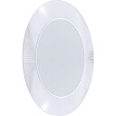 Kartell Laufen All Saints speil m/LED, Ø78 cm, transparent