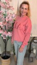VIREFLECT O NECK L/S CALM SWEAT TOP