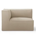 Ferm Living Catena Sofa Armrest Left S400   Rich Linen   Natural