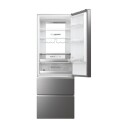 Haier HTW7720DNMP Kjøleskap-fryser Rustfritt stål