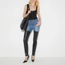 Elisabetta Franchi Dame Jeans Blå W29,