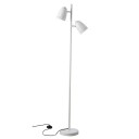 Superliving Dynamo Twin gulvlampe hvit