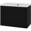 Linn Bad Mari underskap 80x45,6 cm matt sort