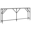  Konsollbord grå sonoma 180x23x75 cm konstruert tre 8721012195523