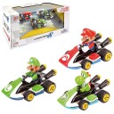 Carrera Play Mariokart Pull & Speed Mario, Luigo Og Yoshi 7 Cm