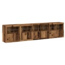  Sidetabell med LED lamper Gamle Tre 283x37x67 cm Ingeniørtre