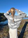 House Of Yarn IR 01 04ak Skyhigh genser Fnugg in Florence