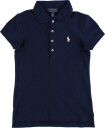 Ralph Lauren Kids Stretch Mesh Polo Shirt Blue 154-158