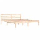 vidaXL Sengeramme heltre furu 160x200 cm