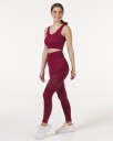 Bumpro Mesh Life Tights Wine - XS