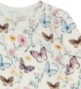 Hust and Claire Body I/e   Bambus   HCBuller   Ivory m. sommer f   Hust and Claire   4 år (104)   Langermet Body   Hvit