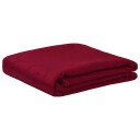 vidaXL Bordduk Oval Vinrød 130 x 220 cm