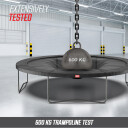 BERG Toys Berg Trampoline Favorit 430 Grønn Med Sikkerhetsnett Comfort 430 cm dia Grønn